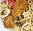 Куриная грудка фаршированная грибами "конверты с грибами"